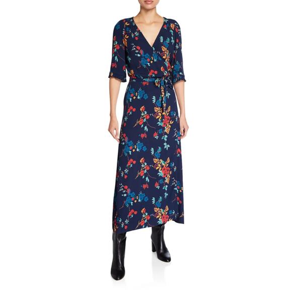 Sea Dresses & Skirts - Sea Mari Floral-Print Wrap Dress